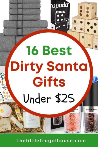 These are the best $25 Dirty Santa gifts for your Christmas party! Your party guests will love these practical, unique, and funny gifts!