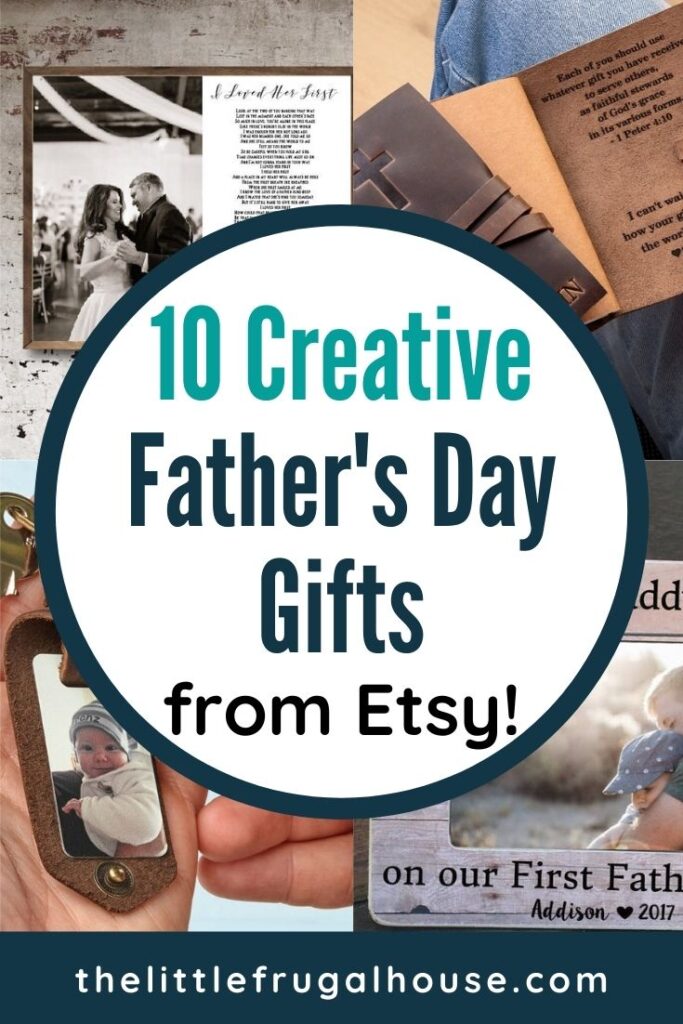 Here are the top 10 thoughtful and creative Father's Day gifts from Etsy - grab the perfect gift like personalized artwork, picture frames, or something more unique!