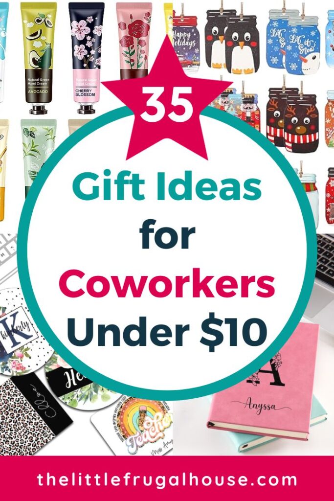 Looking for creative and unique Christmas gifts for coworkers under $10? Here are the top 35 cheap Christmas gifts your work friends will love!