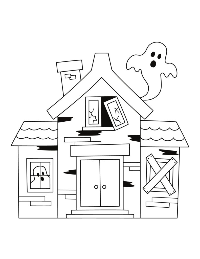Grab these free printable Halloween coloring pages for toddlers and kids of all ages for a fun Halloween activity!