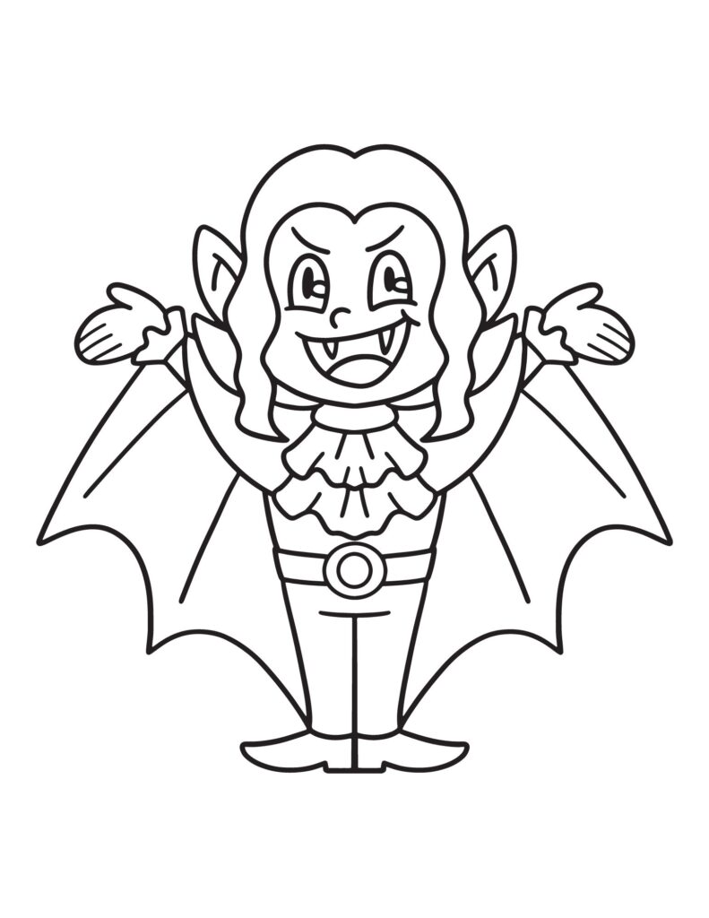 Grab these free printable Halloween coloring pages for toddlers and kids of all ages for a fun Halloween activity!