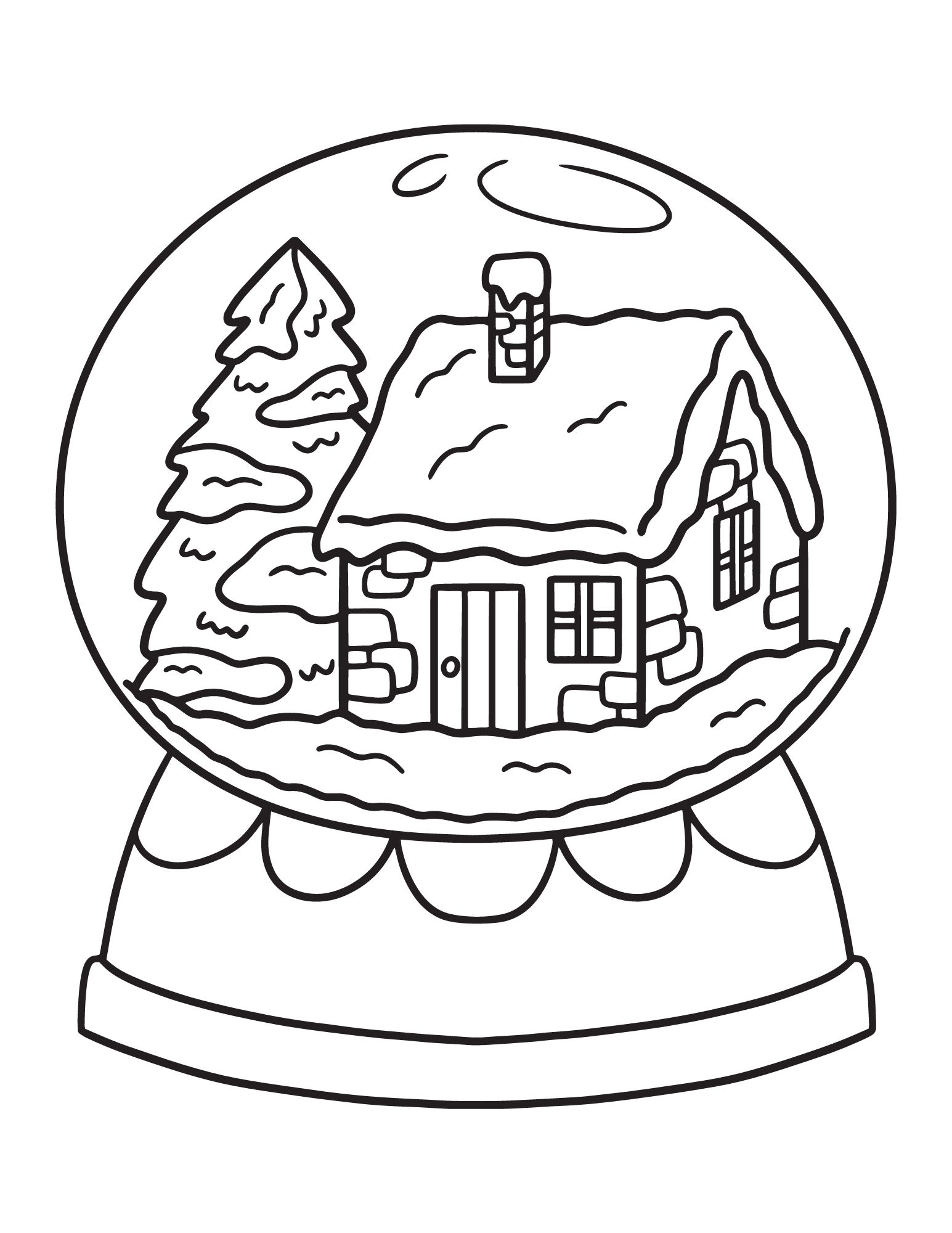 75 Free Printable Christmas Coloring Pages for Kids