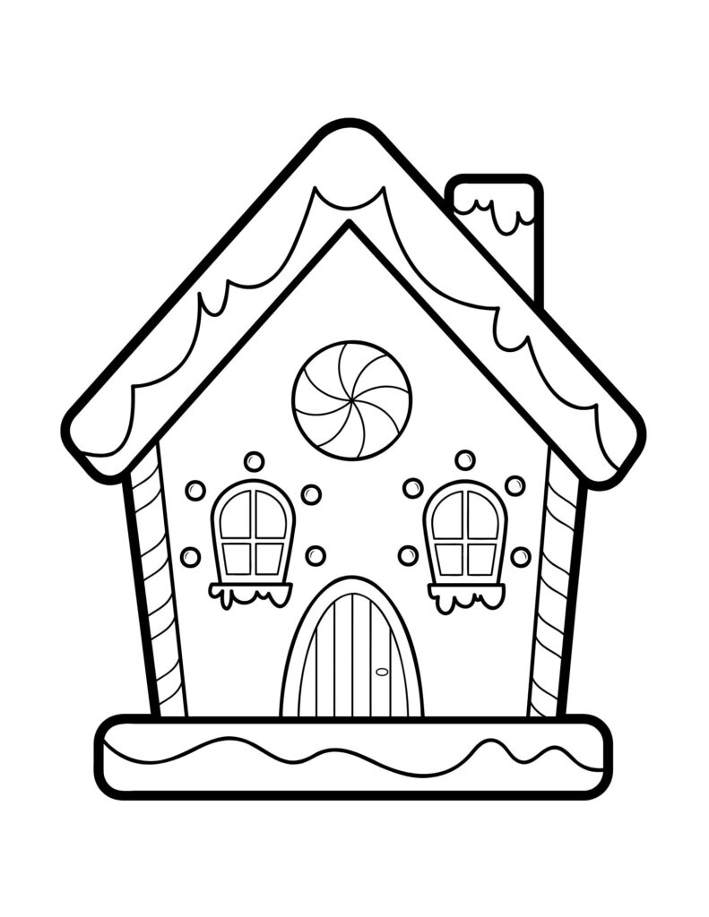 75 Free Printable Christmas Coloring Pages for Kids