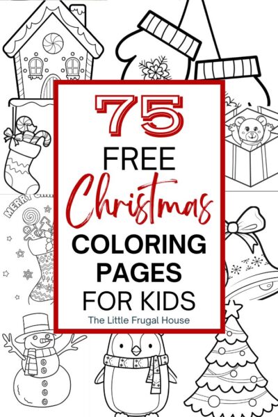 Grab these free printable Christmas coloring pages for kids of all ages to enjoy this holiday season! Decorate your home and send Christmas cards!