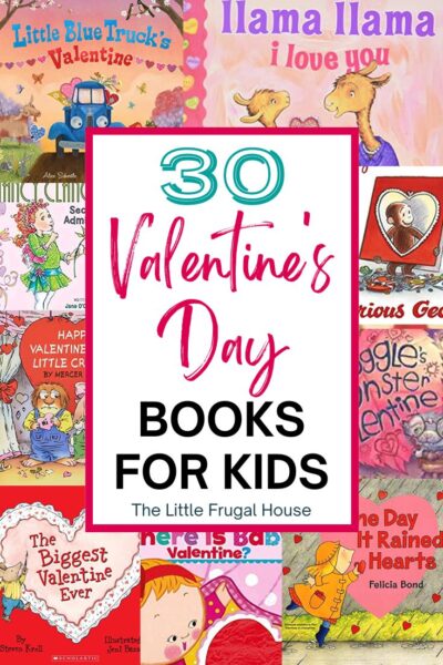 Looking for the very best Valentine's Day books for kids and toddlers? Check out this list of sweet books to share with your kids as you celebrate Valentine's Day this year!