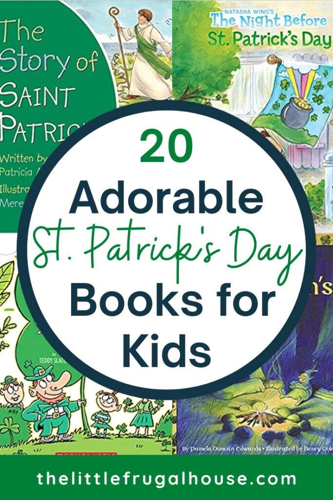 Looking for the best St. Patrick's Day books for kids to celebrate and learn more about St. Patrick's Day? Here are our 20 favorites!