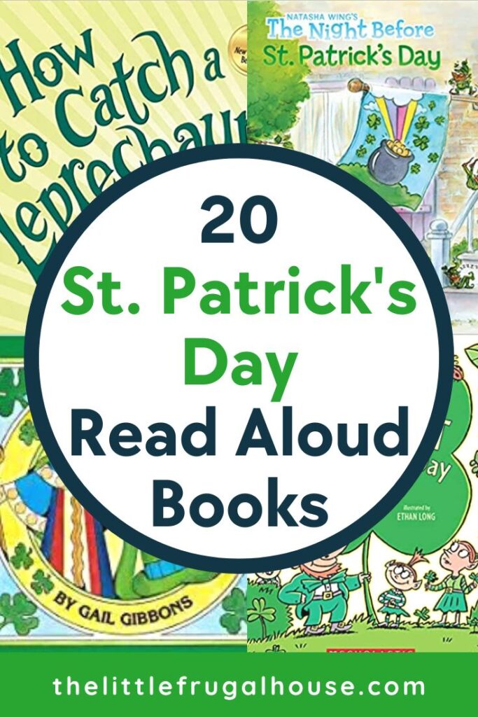 You'll love this awesome list of the best St. Patrick's Day books to read aloud for kids to celebrate and learn more about the holiday!