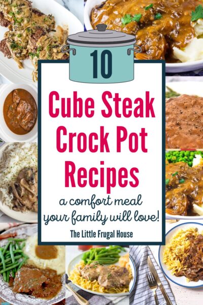 Looking for the best cube steak crock pot recipes for an easy dinner at home? Here are 10 slow cooker recipes your whole family will love!