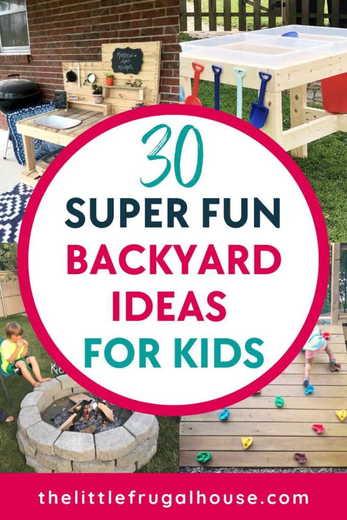 Looking for the best kid friendly backyard ideas to overhaul your backyard? Here are some awesome ideas to try in your own backyard!