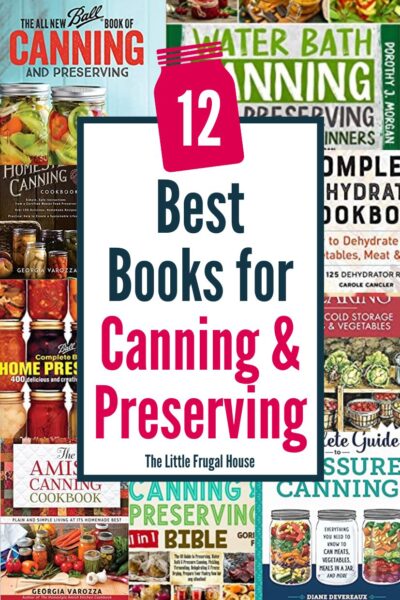 Here are the best books on canning and preserving to preserve and enjoy your garden harvest throughout the year!