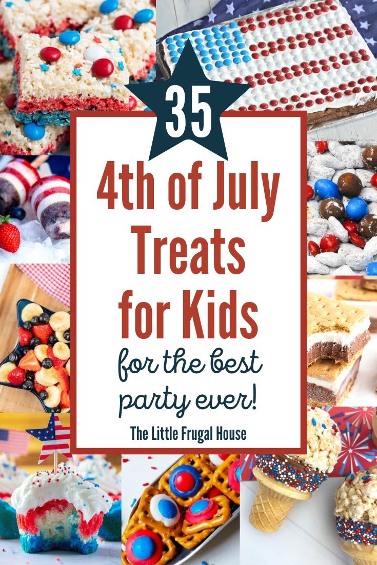 35 Easy 4th of July Treats for Toddlers & Kids - The Little Frugal House