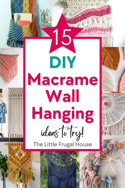 Interested in making your own macramé wall hanging DIY projects to decorate your home, give as gifts, or even make to sell? Check out these 15 macrame projects you'll love to make!