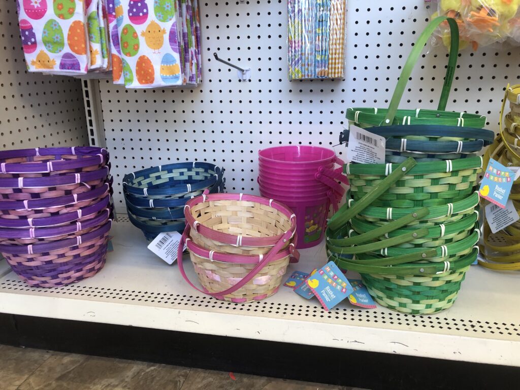 Getting ready to make some Easter baskets for your kiddos? Check out these cute, budget friendly Dollar Tree Easter basket ideas!