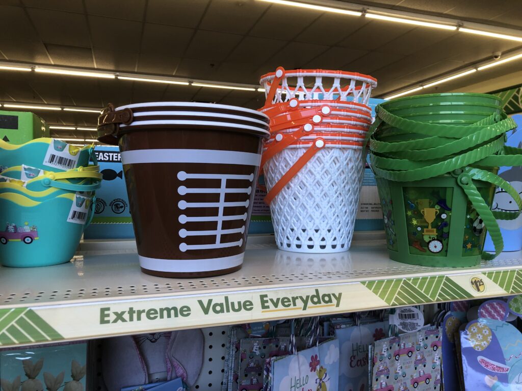 Getting ready to make some Easter baskets for your kiddos? Check out these cute, budget friendly Dollar Tree Easter basket ideas!