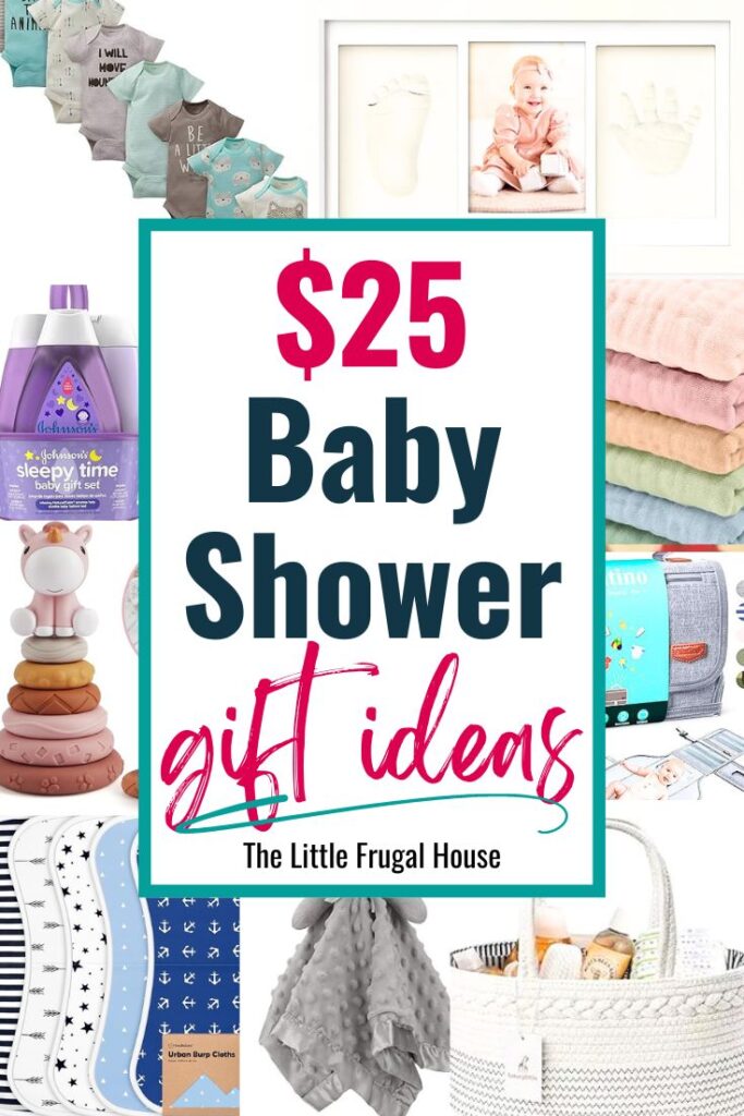 Need some budget friendly baby shower gift ideas? Today, I'm sharing 10 $25 baby shower gift ideas you can grab for an upcoming baby shower!