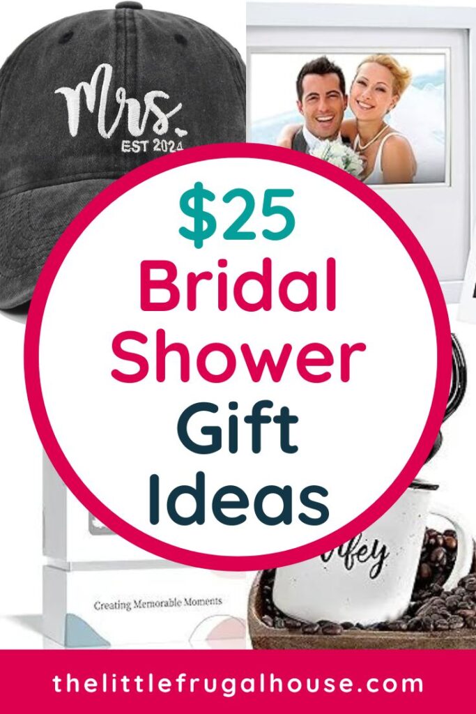 Do you have a bridal shower coming up? Check out these sweet and thoughtful (and affordable) $25 bridal shower gift ideas!