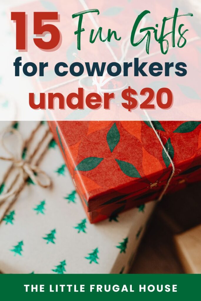 Find 15 fun and affordable coworker gift ideas under $20! Perfect for office gifting, Secret Santa, and team exchanges—easy, thoughtful, and budget-friendly.