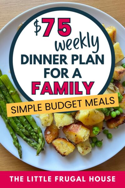 Need cheap dinner ideas for your family? Learn how to plan a full week of family dinners for under $75 with simple budget meals, a grocery list, and easy tips to save money on groceries without complicated recipes.