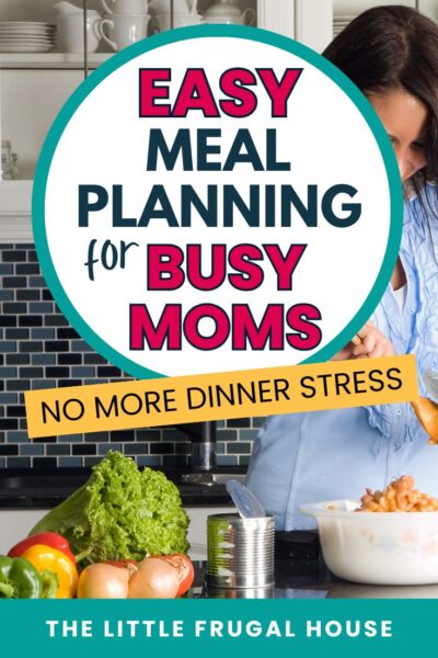 Tired of wondering what’s for dinner every night? 😩 Learn the simple meal planning hack busy moms use to stop the dinner stress, save money on groceries, and actually stick to a meal plan. Easy meal planning tips, family dinner ideas, budget meals, and simple systems that work in real life! #mealplanning #easymeals #budgetmeals #momlife