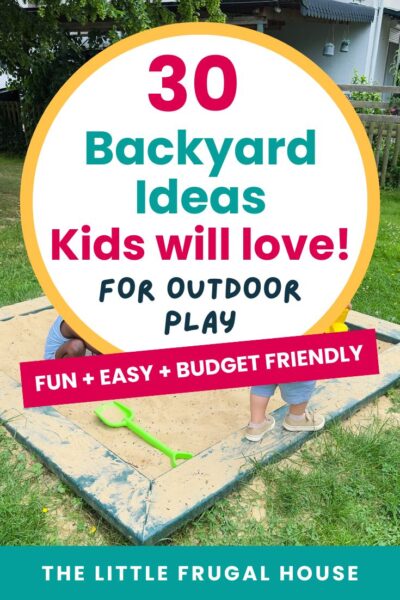You don’t need expensive equipment to create backyard fun. These kid-friendly backyard ideas include simple, budget-friendly activities kids will love.