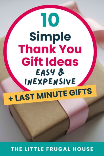 Need a thank you gift fast? These last-minute thank you gift ideas are simple, budget-friendly, and still feel thoughtful. Perfect for teachers, coworkers, neighbors, and more!