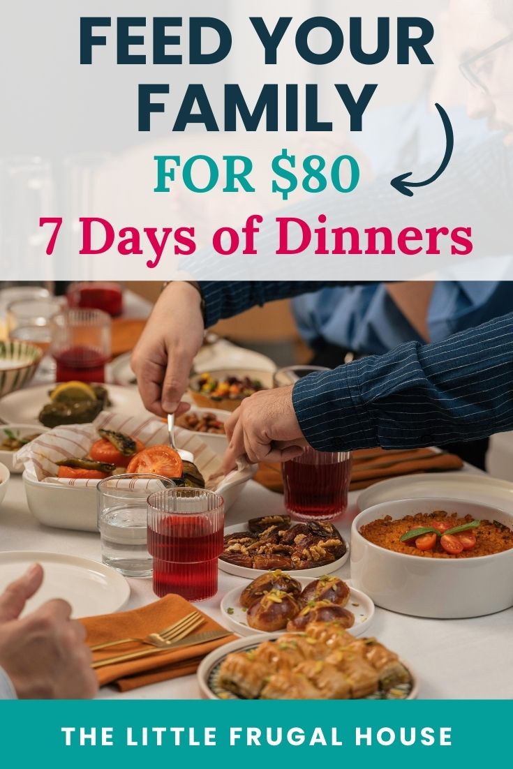 Easy $80 Aldi Meal Plan for 4 People – 7 Days of Family Dinners on a Budget
