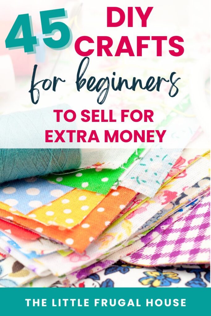 Looking for crafts to make and sell for beginners? This list includes 45 easy DIY crafts you can make at home using simple supplies. Discover handmade jewelry, mason jar crafts, tote bags, bath bombs, and other popular crafts that sell well at craft fairs, flea markets, and online marketplaces. Perfect ideas for starting a small craft business or making extra money from home.