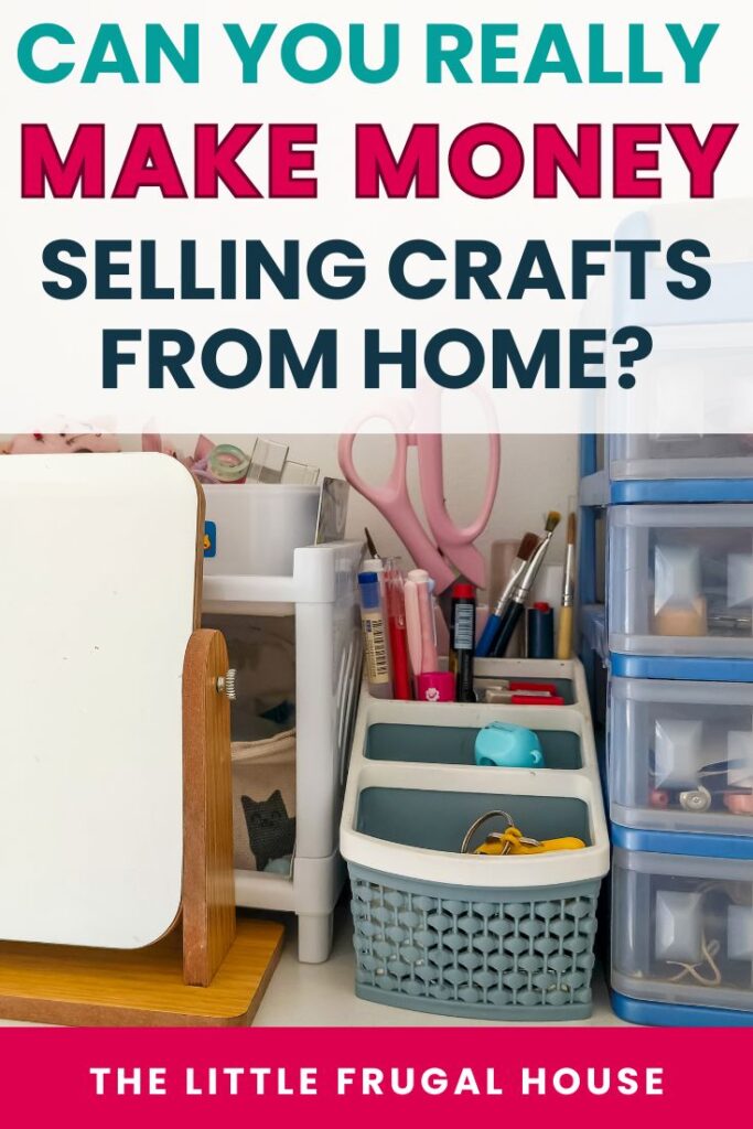 Yes—you can! But here’s exactly what it looks like. This guide breaks down beginner craft business income, best selling crafts, and where to sell your handmade products. #workfromhomeideas #momsidehustle #craftideas
