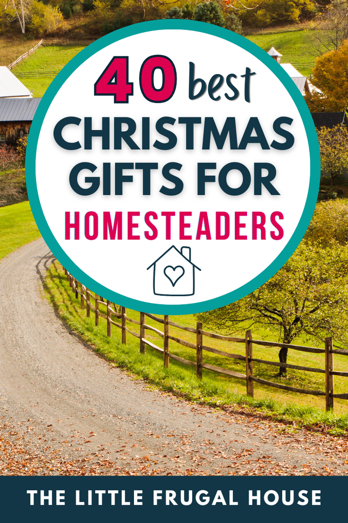 Looking for the best Christmas gifts for homesteaders? 🎄 These 40 practical and thoughtful gift ideas are perfect for anyone who loves gardening, raising chickens, caring for farm animals, canning, and living a simple life! From affordable stocking stuffers and homemade gifts to must-have homesteading tools, find Christmas gift ideas for homesteaders they'll actually use and love!